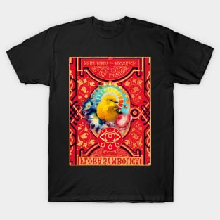 flora symbolica – yellow bird, golden heart T-Shirt